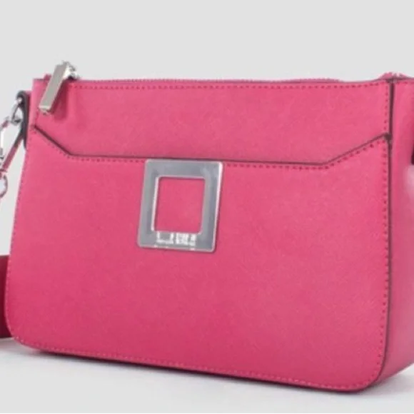 Joseph Ribkoff Casablanca Pink Barbiecore Crossbody - Picture 10 of 10